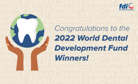 World Dental Development Fund winners FDI