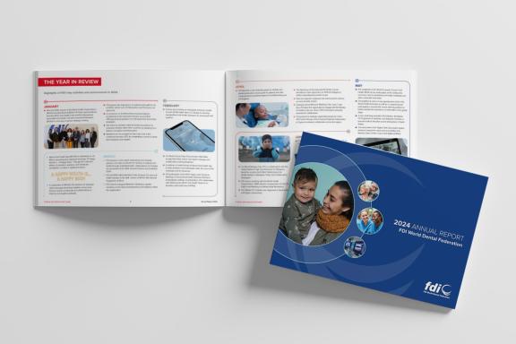 Annual reports banner open