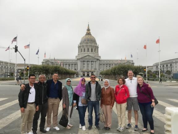 Some of the foreign delegates enjoying the sights during the Cultural Day Tour