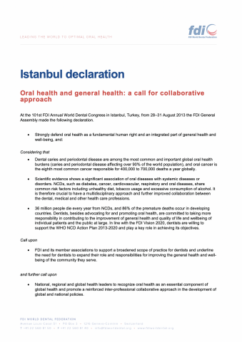 Istanbul DEclaration