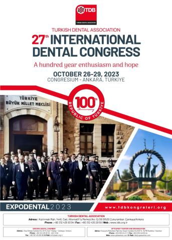 Turkish Dental Association 27th International Dental Congress